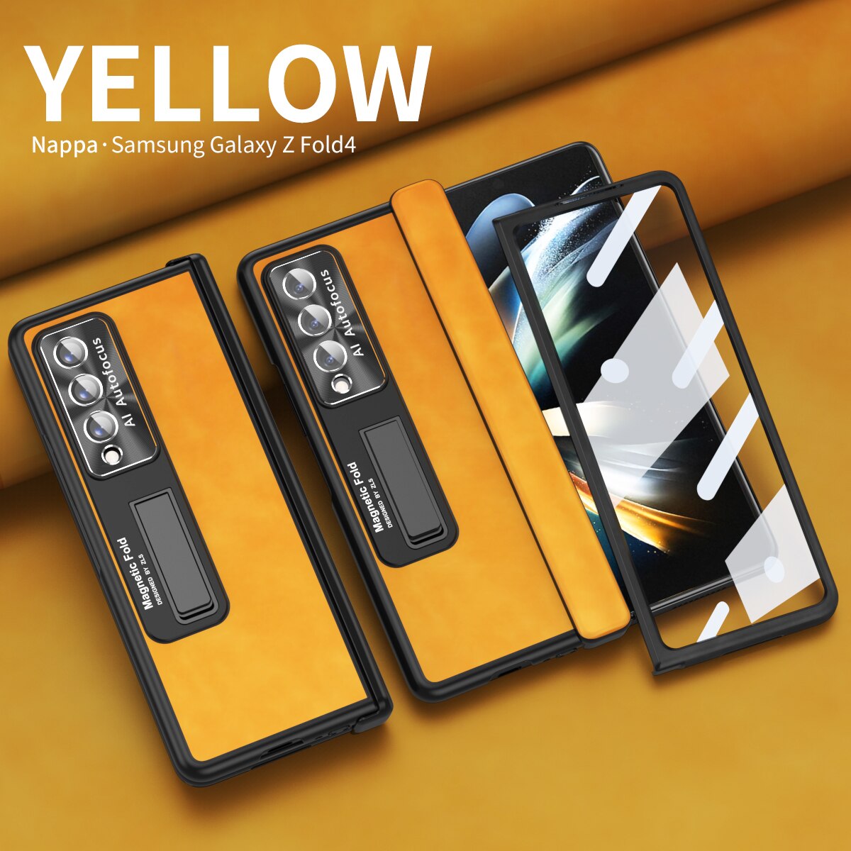 Luxury Slim Kickstand Case
