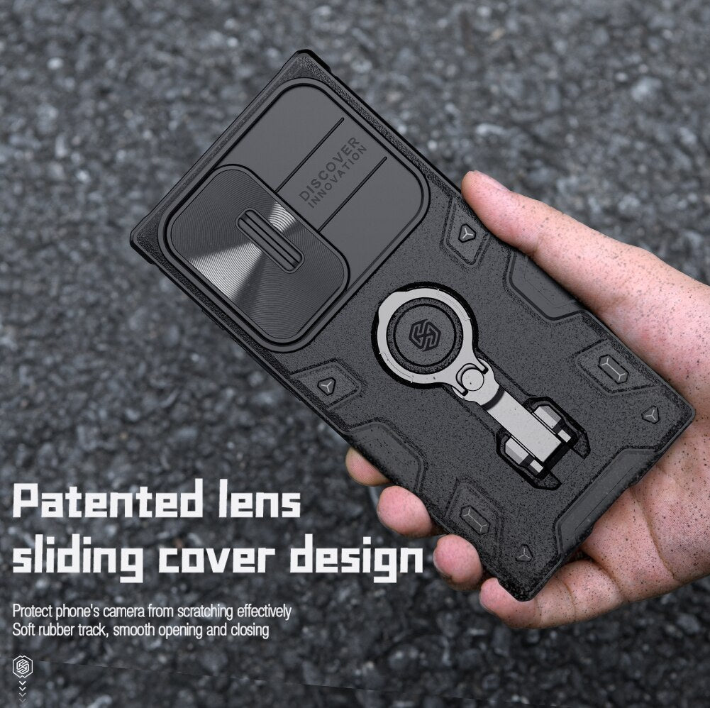 Armor Pro Slide Camera Protection Back Case - S23 Ultra