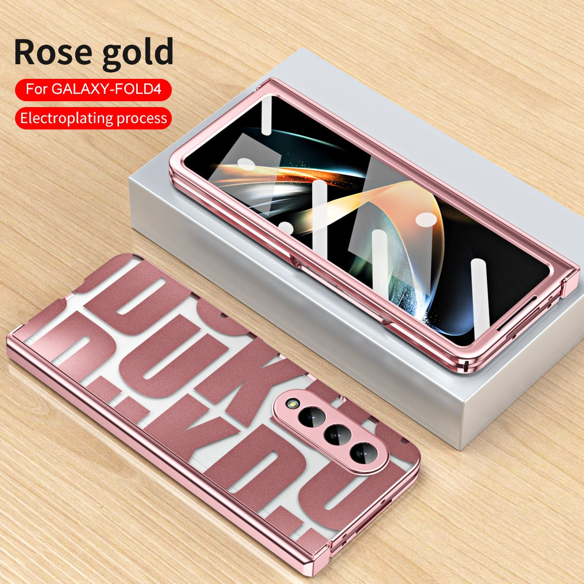 Crystal Clear Hinge Case