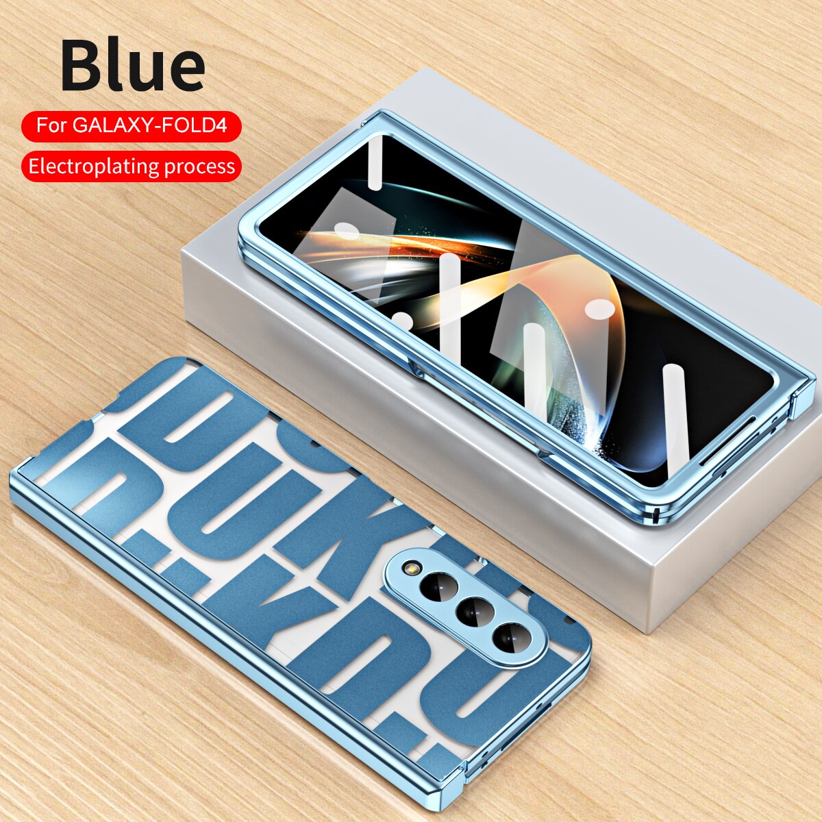 Crystal Clear Hinge Case