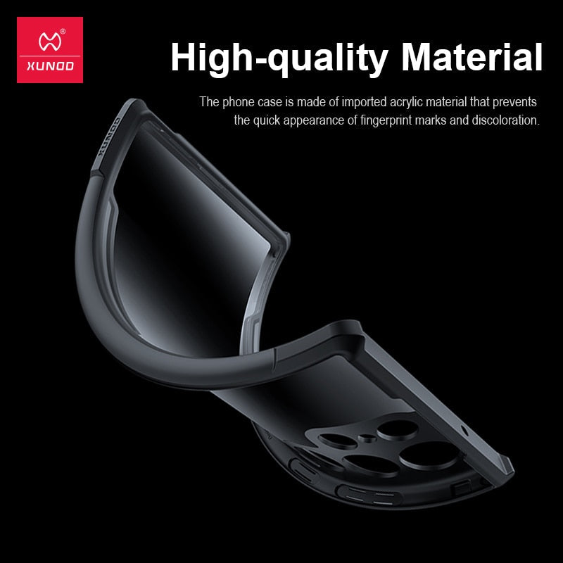 Clear Shockproof Case - S23 Ultra