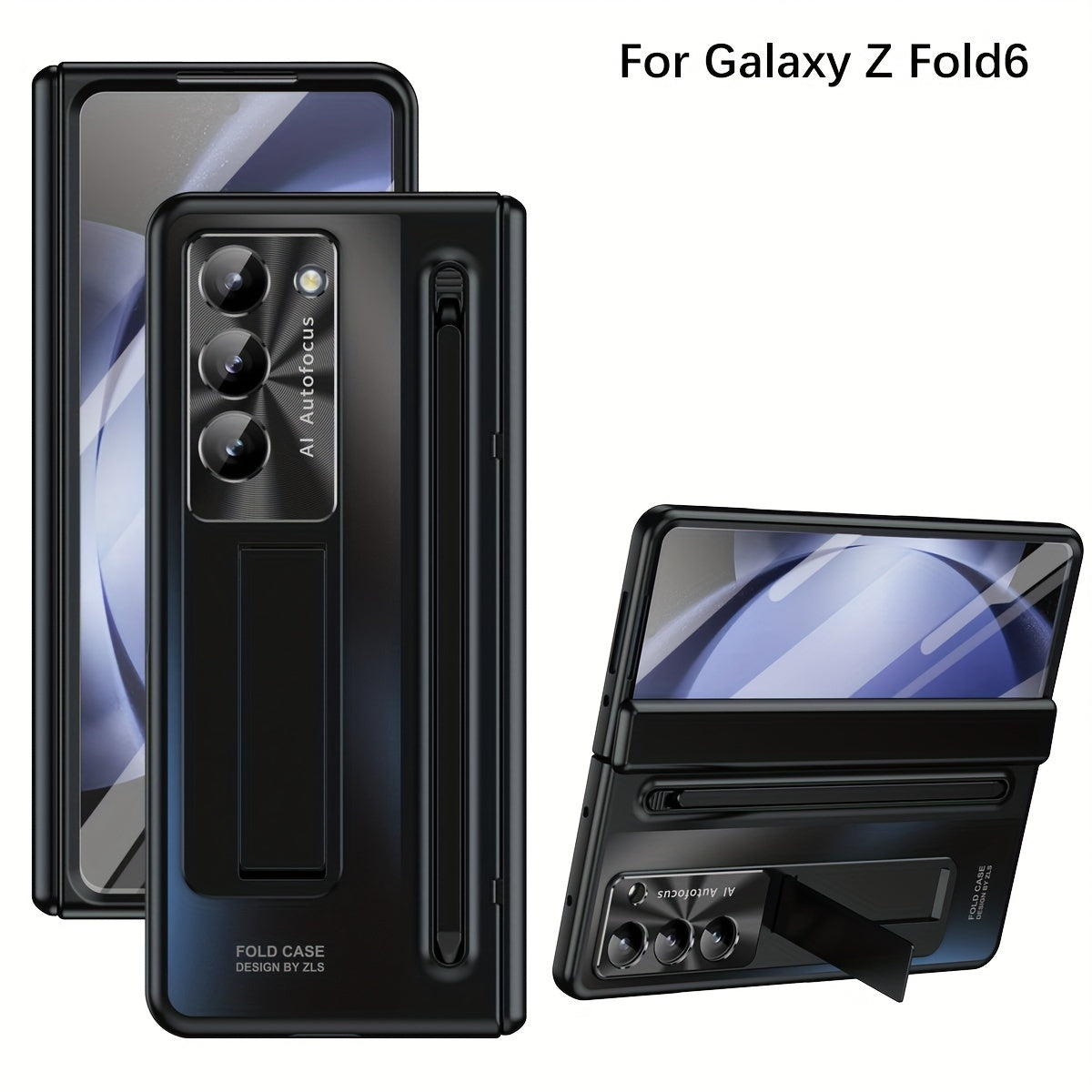 Z Fold 6 Full-Coverage Case with Hinge Protection