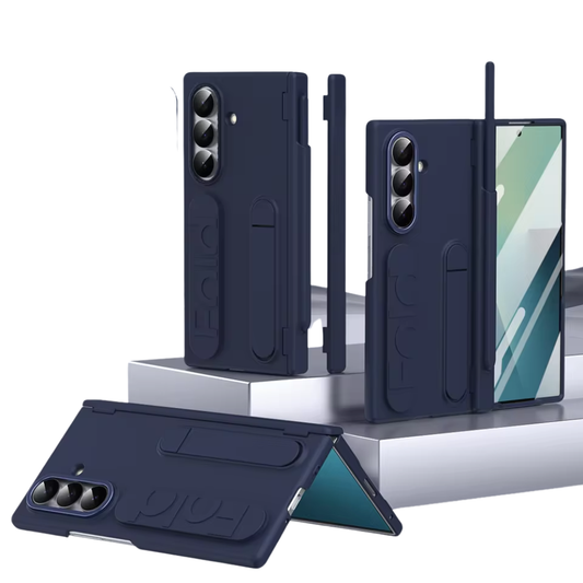 GripFlex S Pen Case with Wrist Strap & Hinge Protection for Samsung Galaxy Z Fold 8 Ultra, 7 & 6