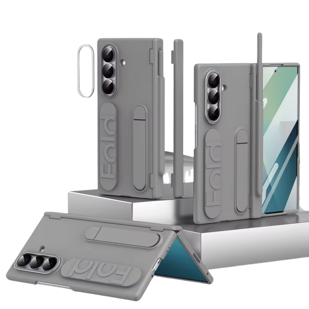 GripFlex S Pen Case with Wrist Strap & Hinge Protection for Samsung Galaxy Z Fold 8 Ultra, 7 & 6