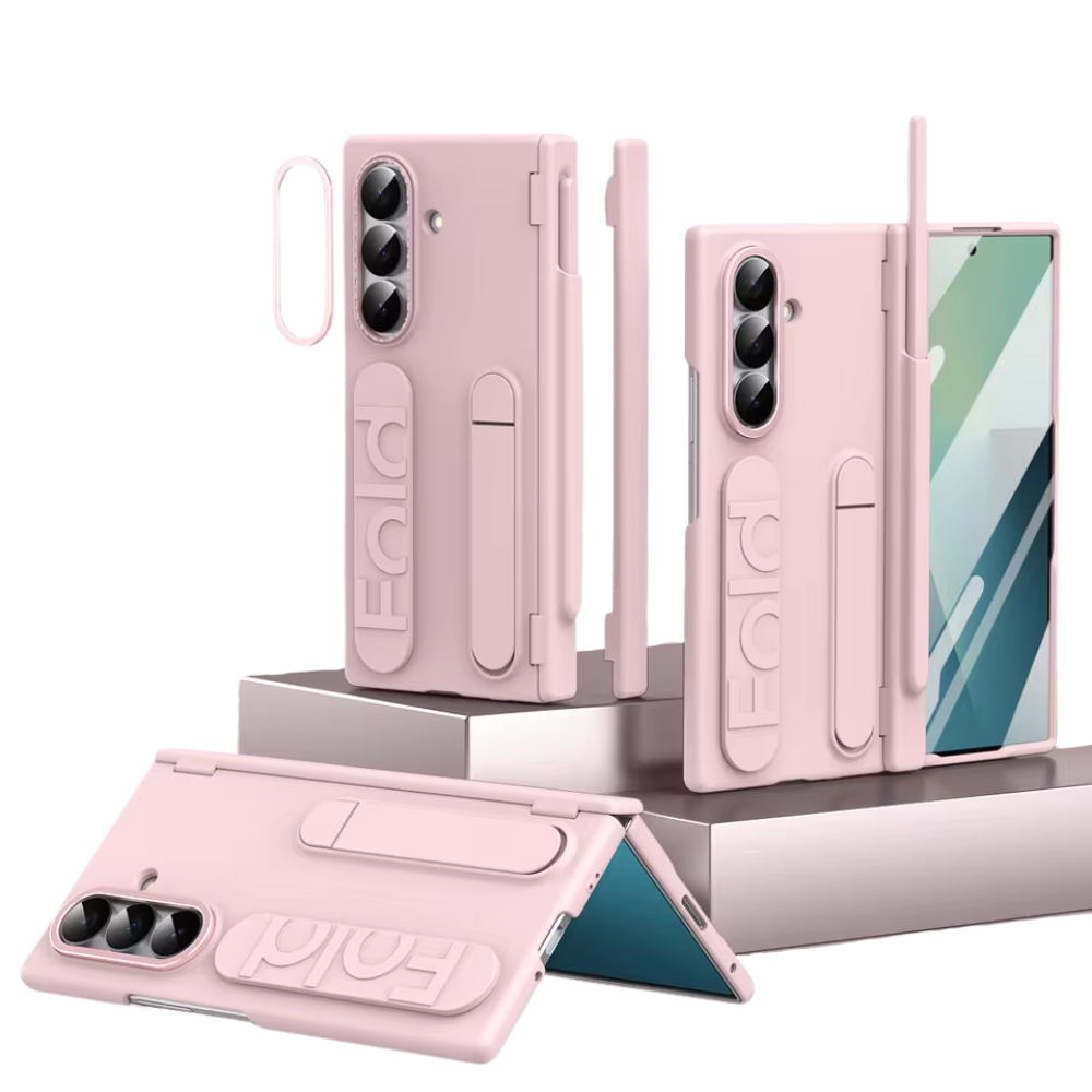 GripFlex S Pen Case with Wrist Strap & Hinge Protection for Samsung Galaxy Z Fold 8 Ultra, 7 & 6