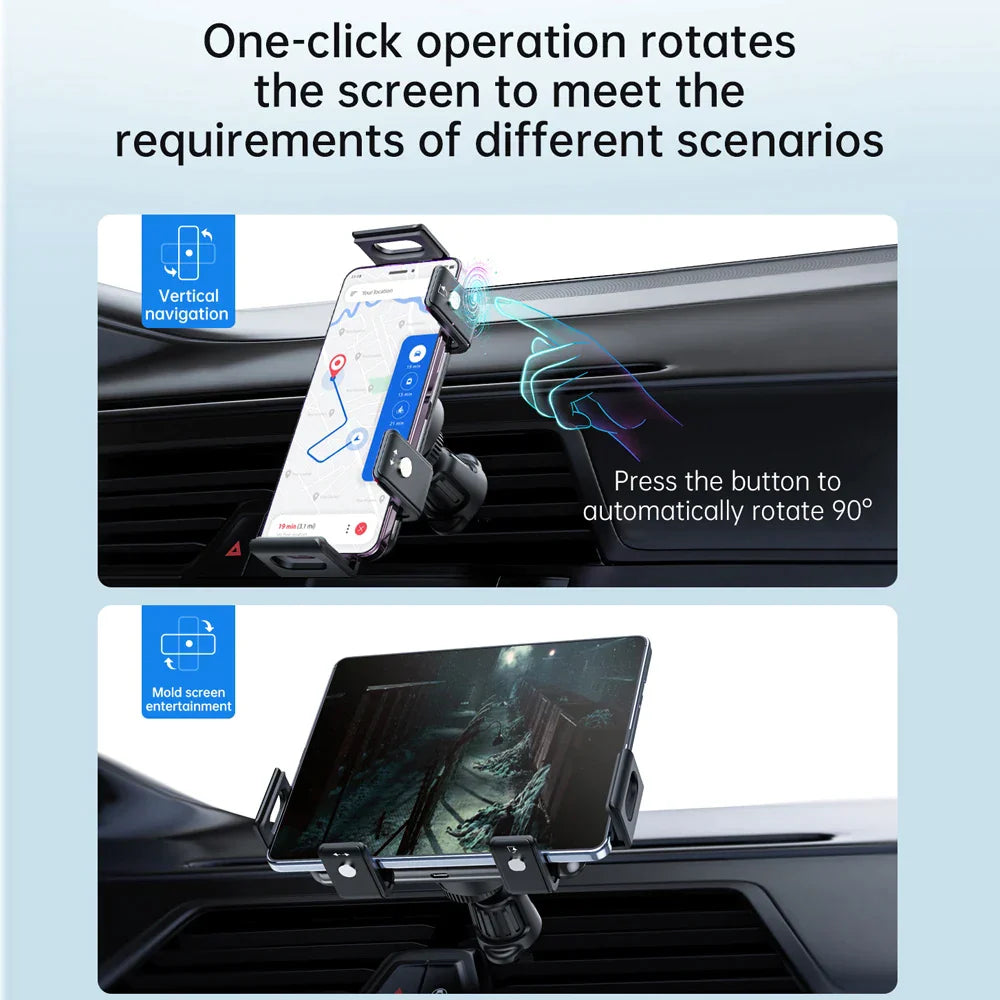 Auto-Grip Car Holder with Fast Wireless Charger For Galaxy Z Fold 5