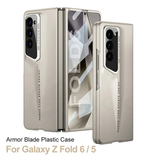 Z Fold 6 Shockproof Armor Case with Outer Screen Protection