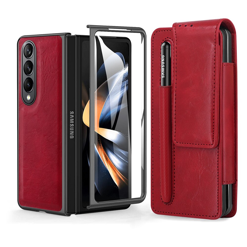 Retro Leather 2-in-1 Phone Case