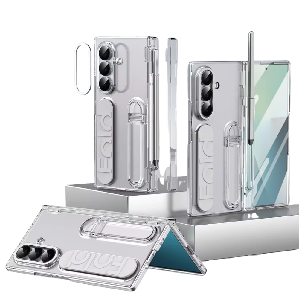 GripFlex S Pen Case with Wrist Strap & Hinge Protection for Samsung Galaxy Z Fold 8 Ultra, 7 & 6