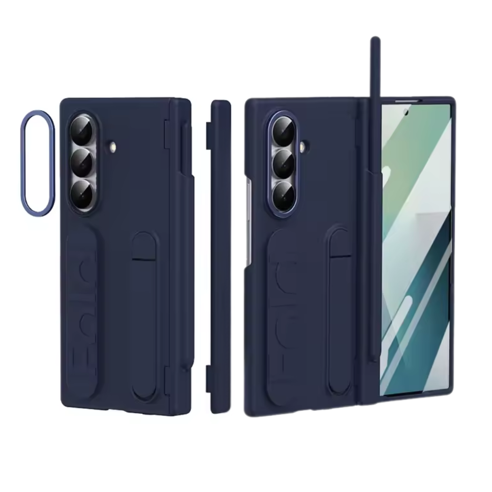 GripFlex S Pen Case with Wrist Strap & Hinge Protection for Samsung Galaxy Z Fold 8 Ultra, 7 & 6