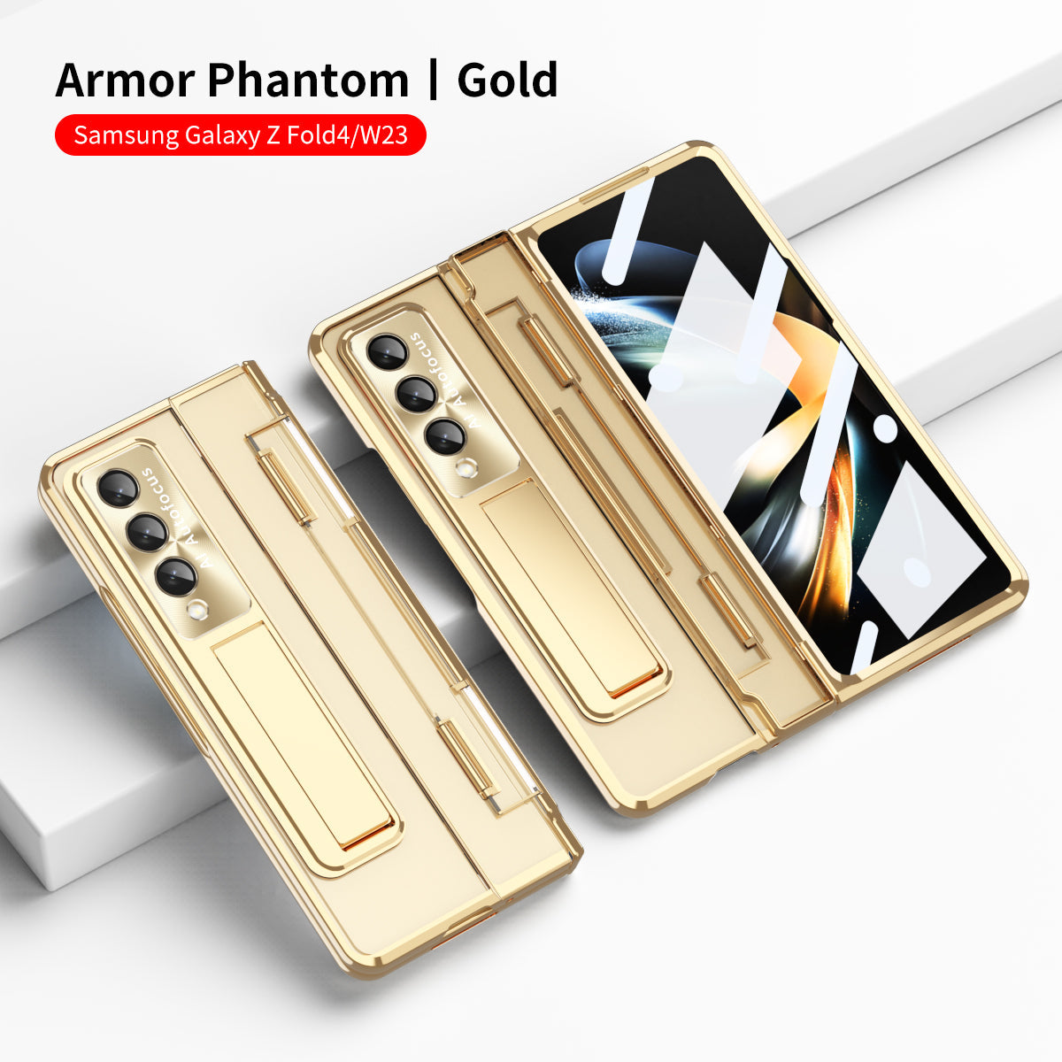 360° Armor Hinge Folding Transparent Case 2.0