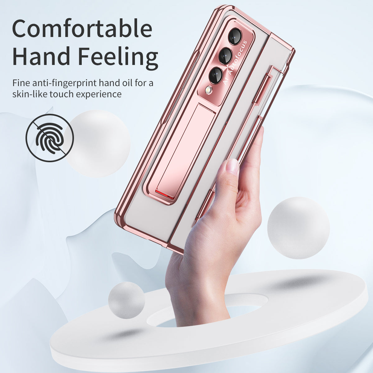 360° Armor Hinge Folding Transparent Case 2.0