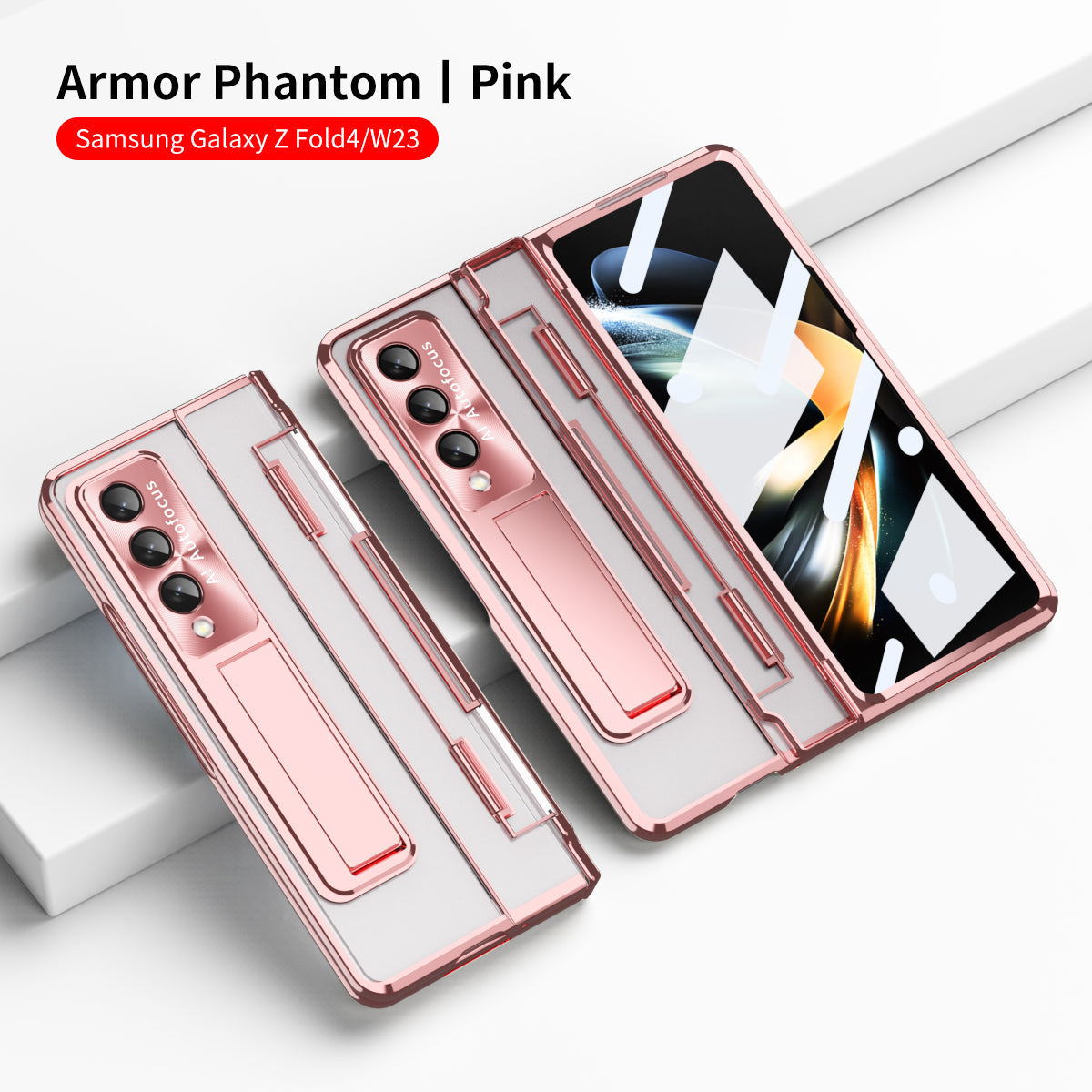 360° Armor Hinge Folding Transparent Case 2.0