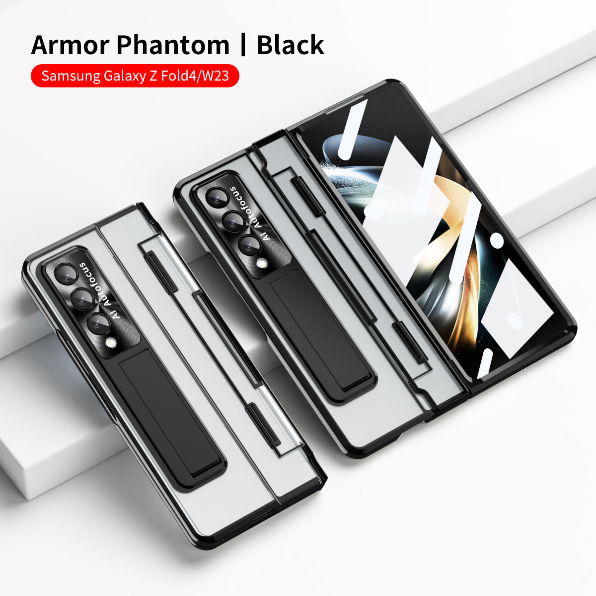 360° Armor Hinge Folding Transparent Case 2.0