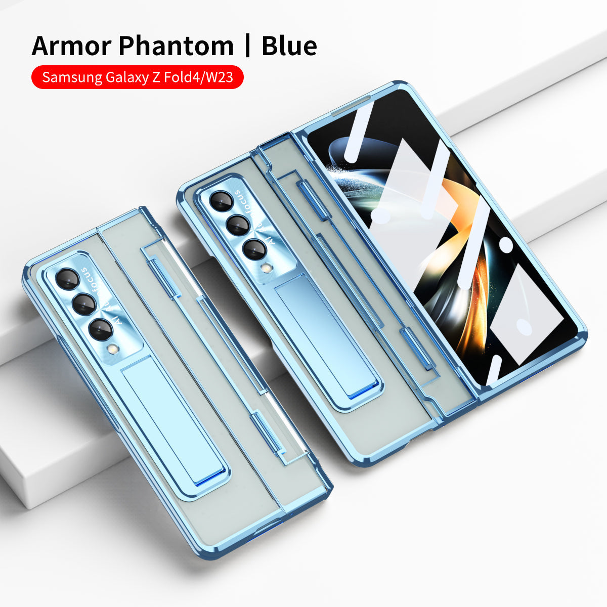 360° Armor Hinge Folding Transparent Case 2.0