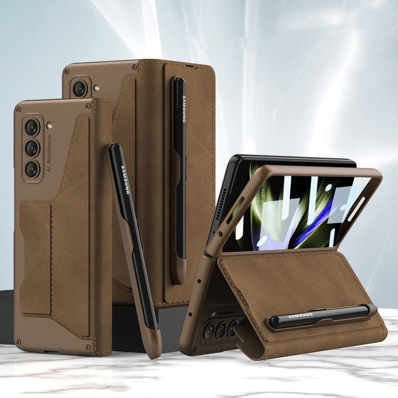 Luxury Folding Pen Slot Case