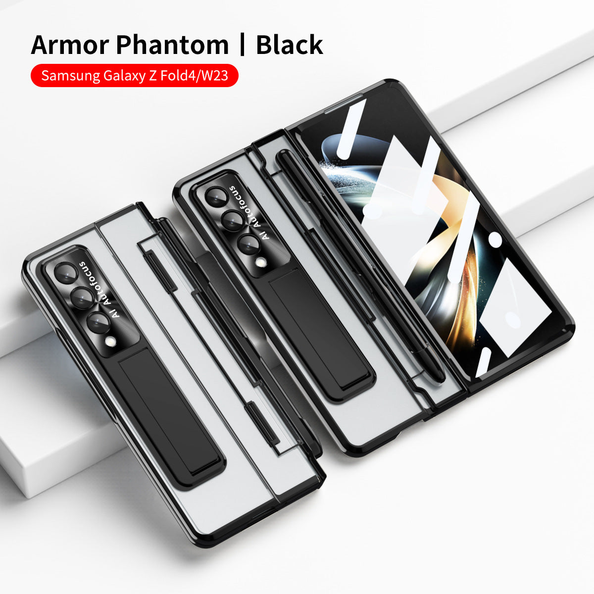 360° Armor Hinge Folding Transparent Case 2.0