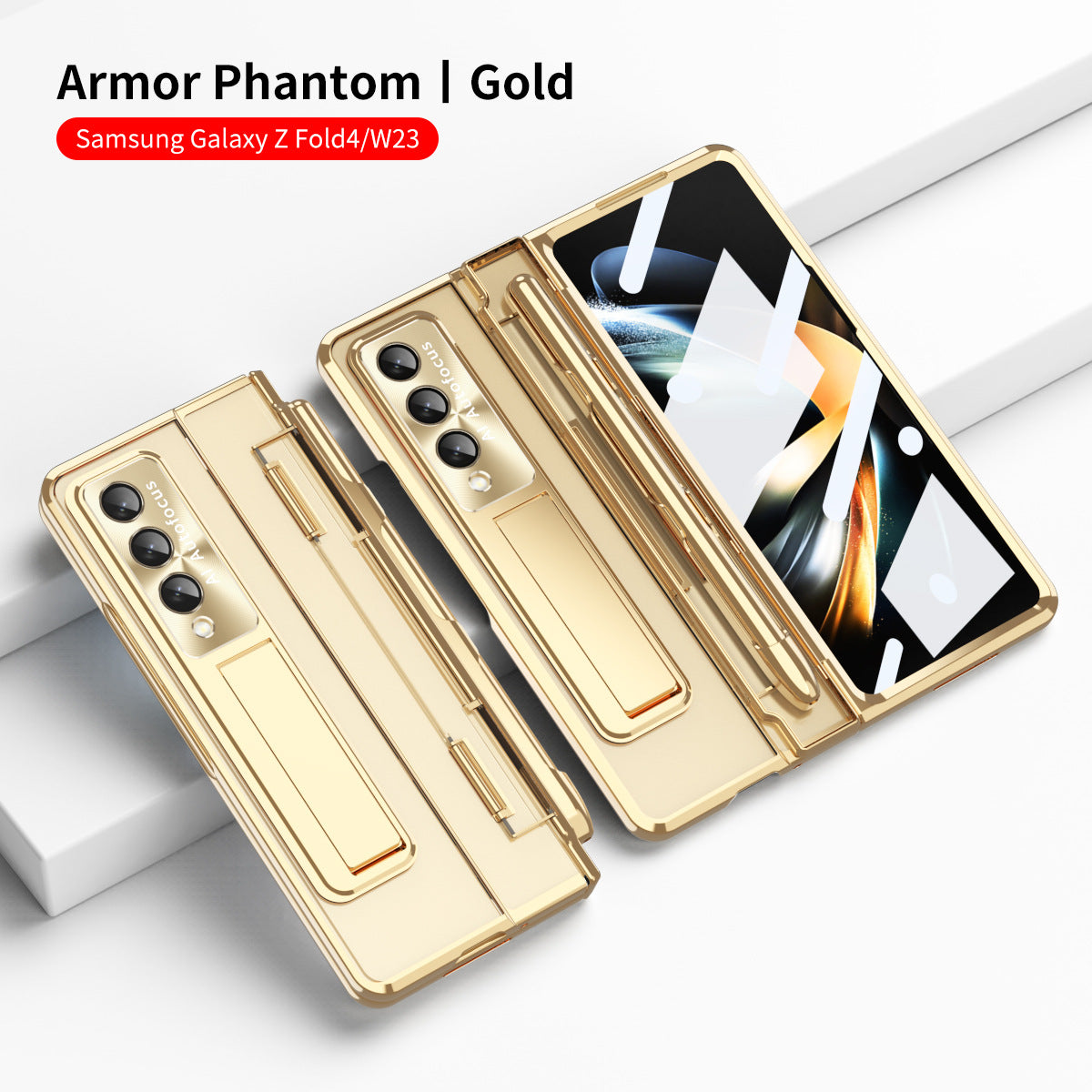 360° Armor Hinge Folding Transparent Case 2.0