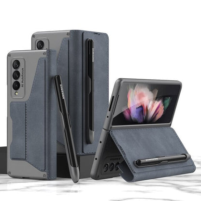 Luxury Folding Pen Slot Case