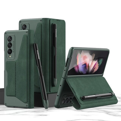 Luxury Folding Pen Slot Case