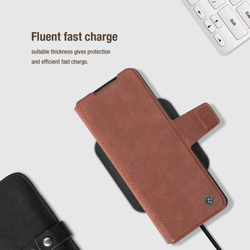 Luxury Leather Business Case for Samsung Galaxy Z Fold 5