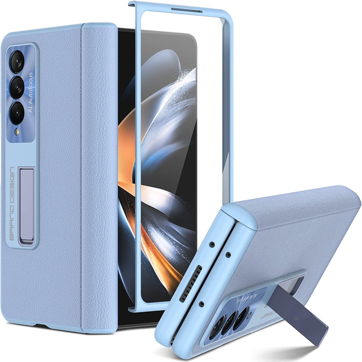 Magnetic Hinge Case with Front Screen Glass