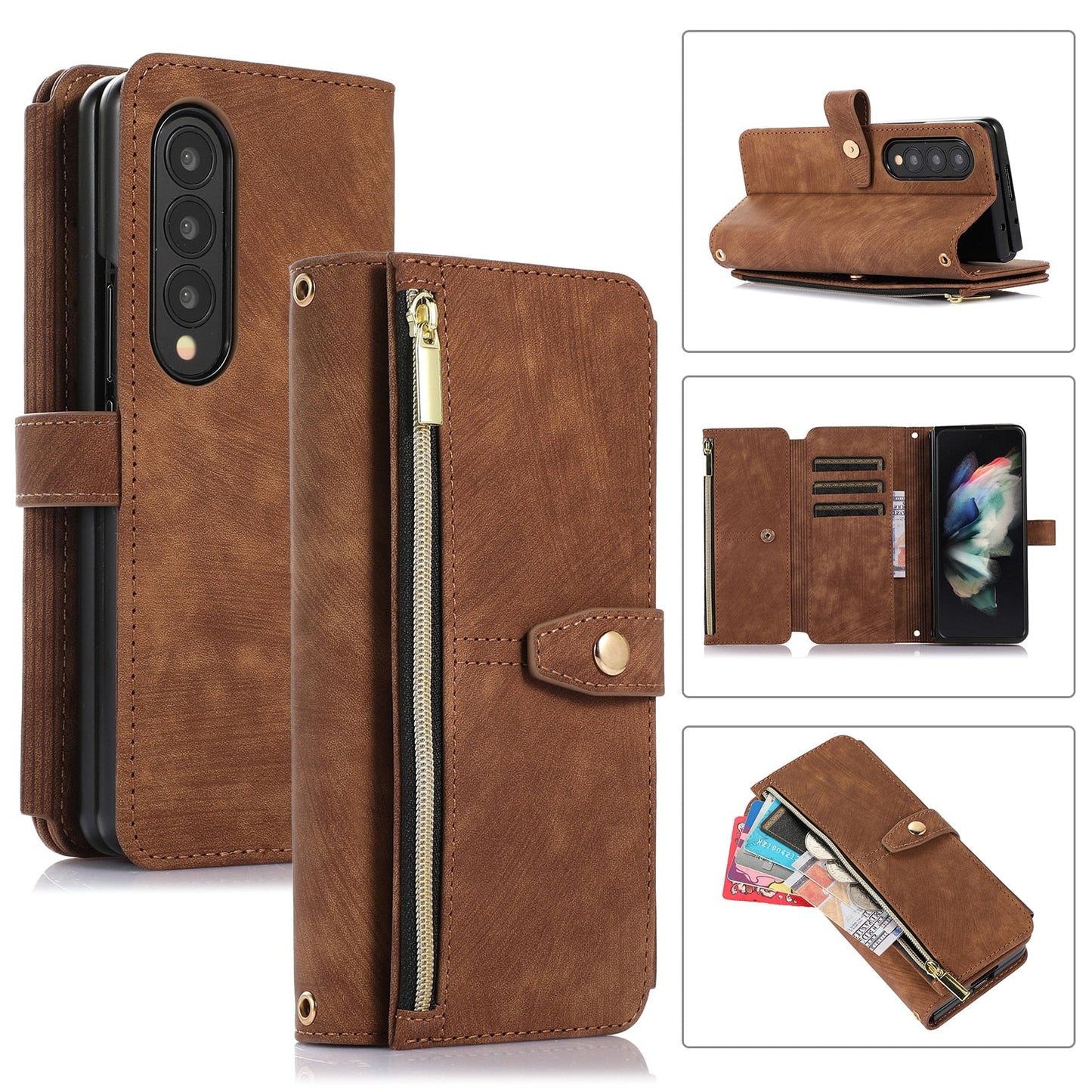 Luxury Flip Wallet Phone Case