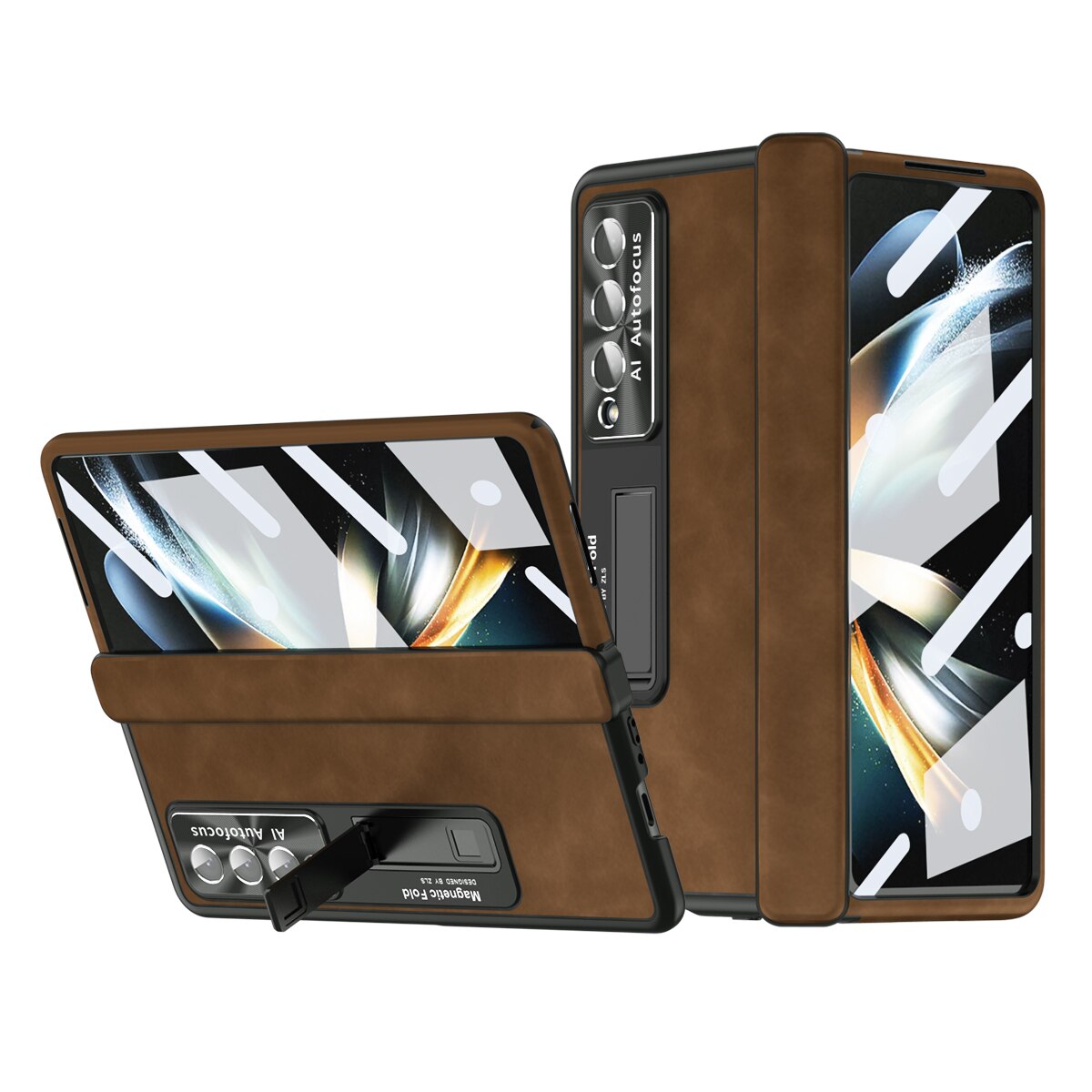 Full Protection Glass Film Bag Case for Samsung Galaxy Fold 5