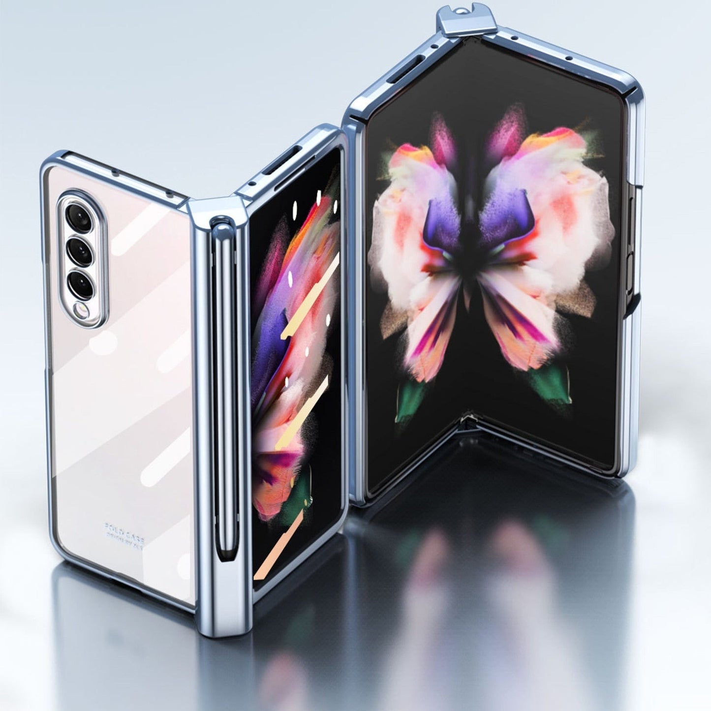 Clear Hinge Protection Case For Samsung Galaxy Z Fold 3