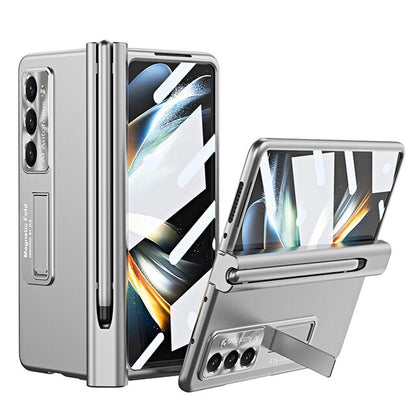 Hinge Armor Plating Case for Samsung Galaxy Z Fold 5