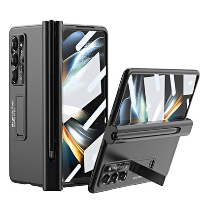Hinge Armor Plating Case for Samsung Galaxy Z Fold 5