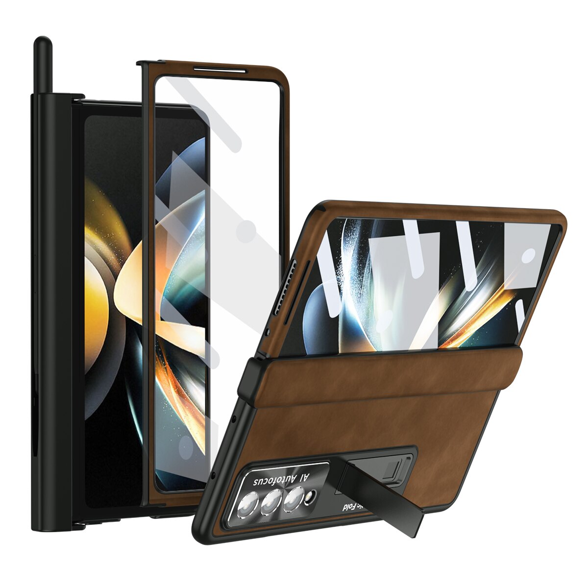 Full Protection Glass Film Bag Case for Samsung Galaxy Fold 5