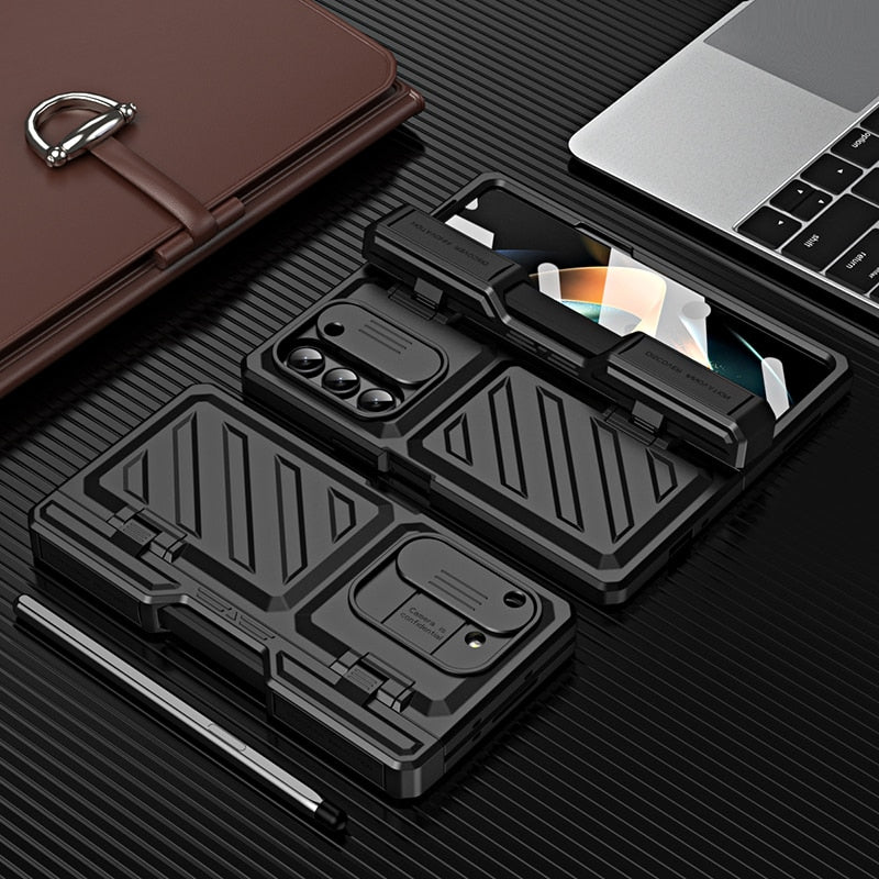 Hinge Armor Magnetic Mechanical Case for Samsung Galaxy Z Fold 5