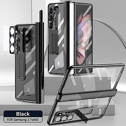 Transparent Kickstand Full Protection Case For Z Fold 5 Series