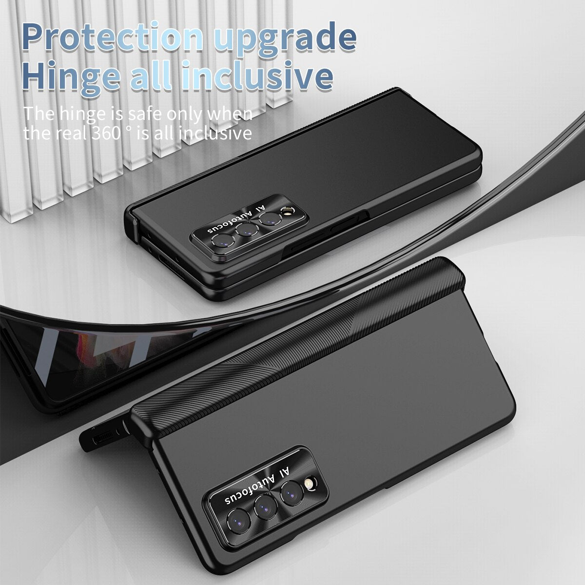 Magnetic Hinge Case For Samsung Galaxy Z Fold 3