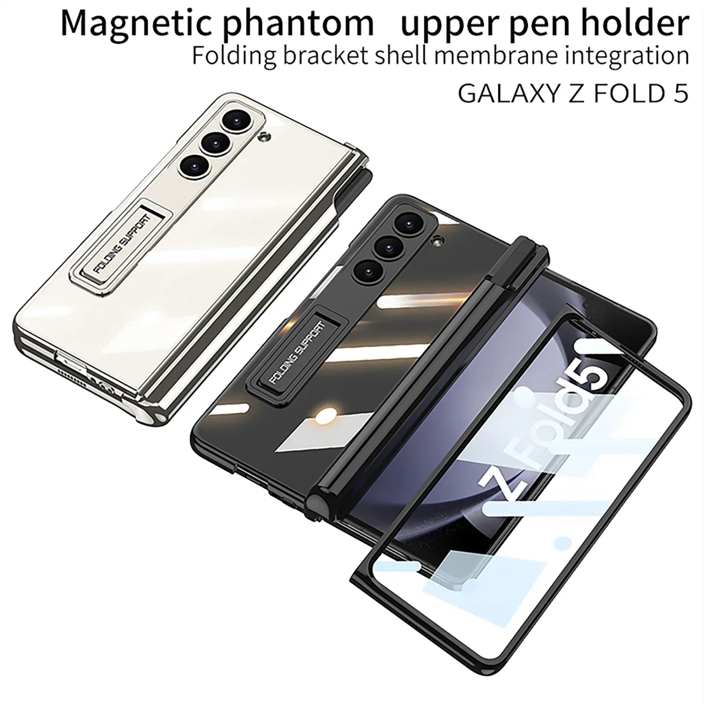 Shockproof Clear Case for Galaxy Z Fold 5