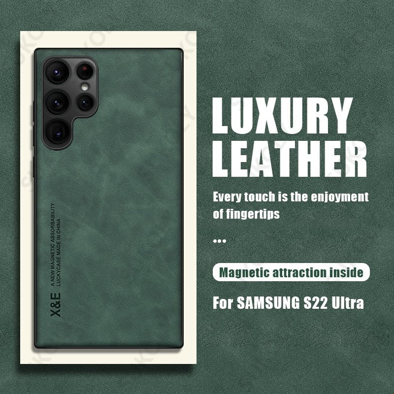 Luxury Leather Case - S23 Series