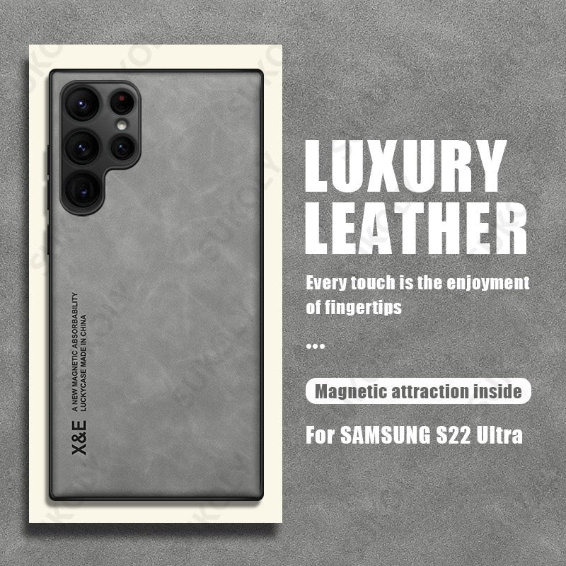 Luxury Leather Case - S23 Series