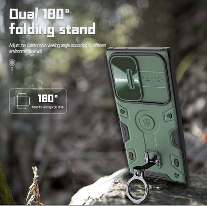 Armor Pro Slide Camera Protection Back Case - S23 Ultra