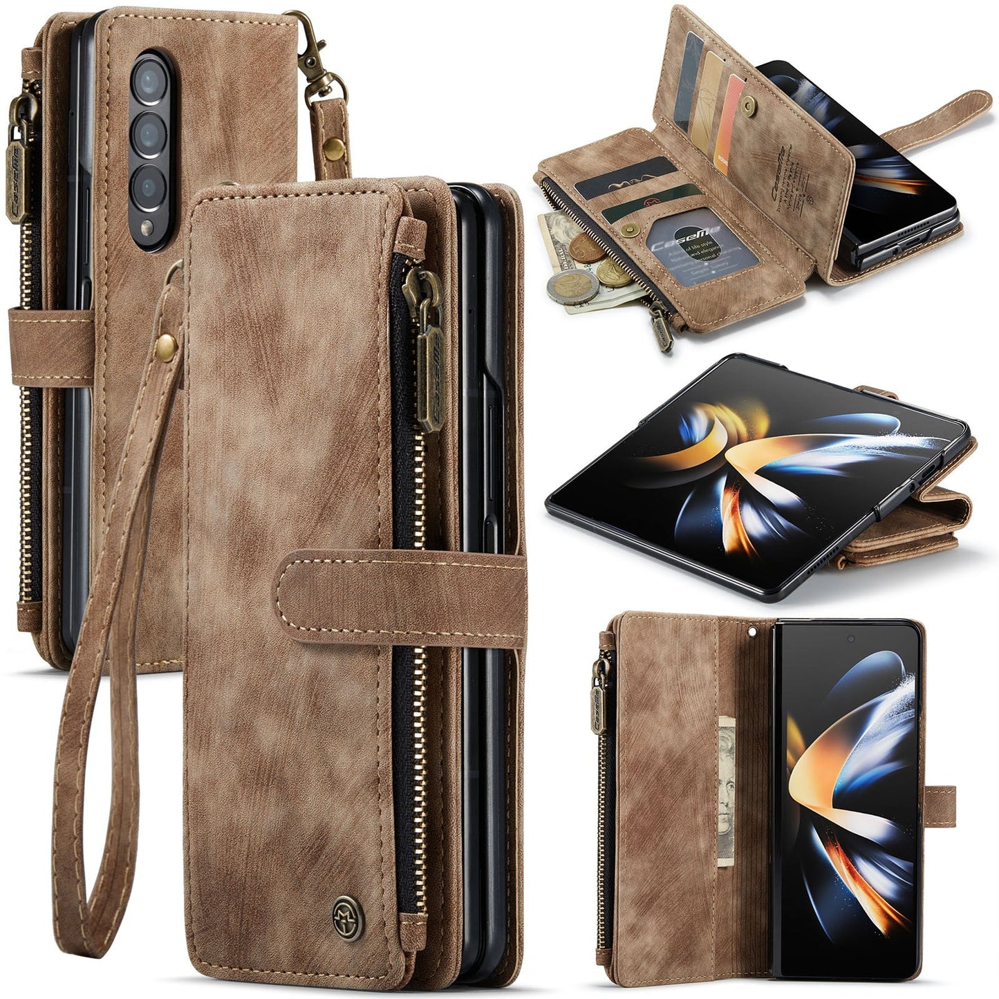 Luxury Flip Wallet Case