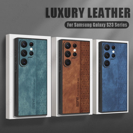 Luxury Leather Case - S23 Series