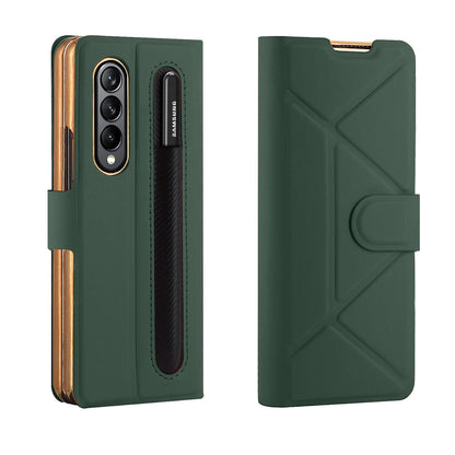 Luxury Leather Texture Case With Pen Slot