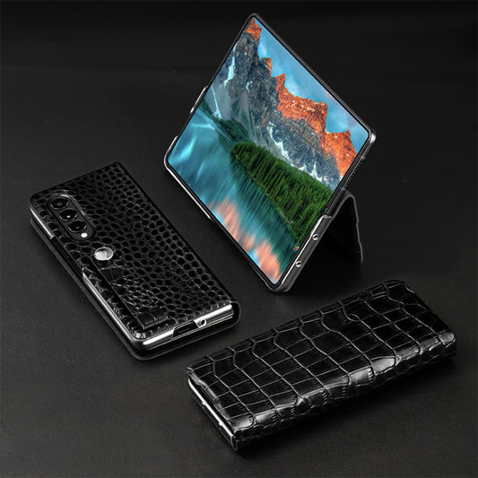 Luxury Croco Leather Texture Case