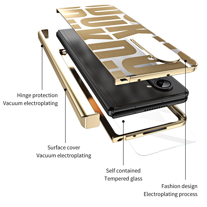 Clear Hinge Mechanical Protector for Samsung Galaxy Z Fold 5