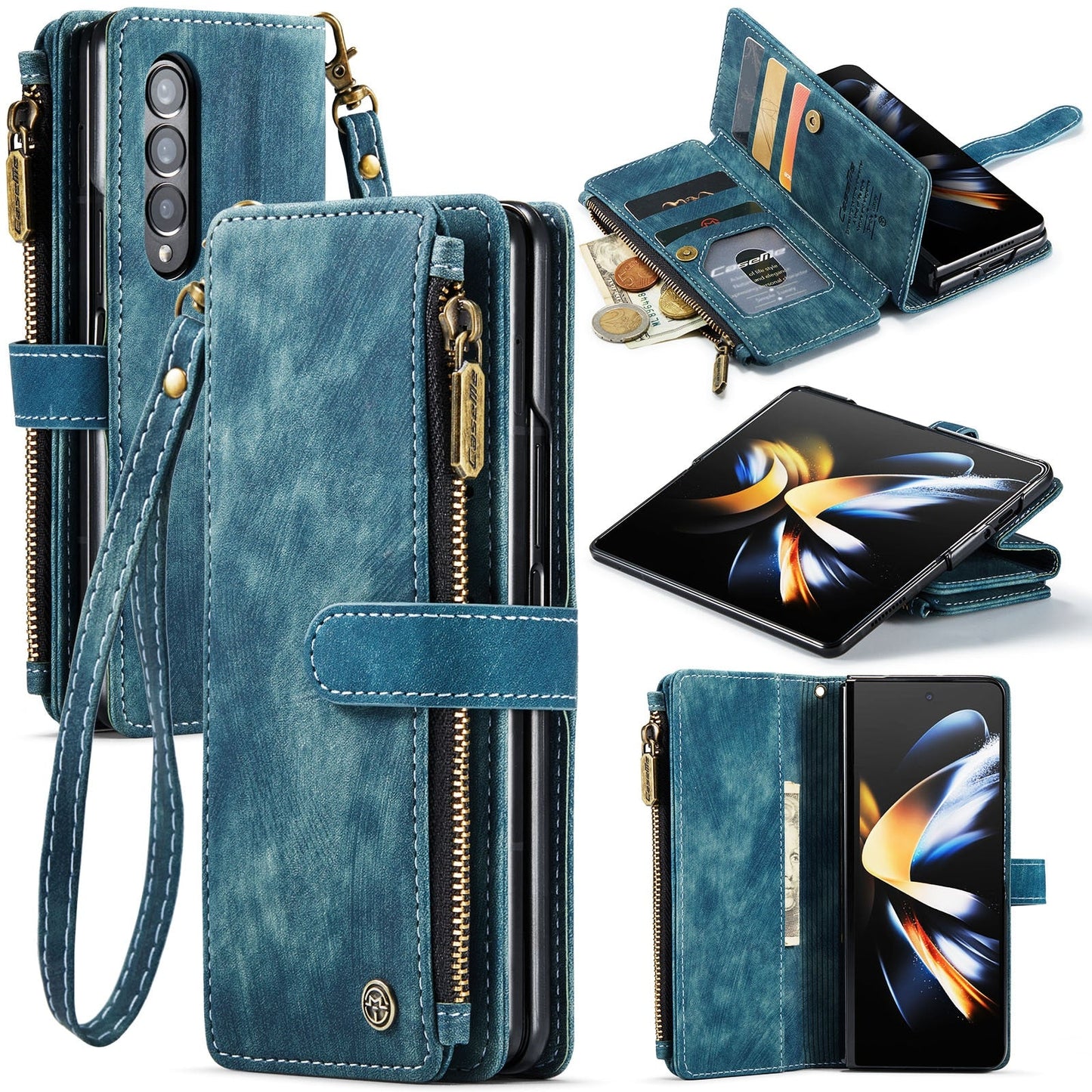 Luxury Flip Wallet Case