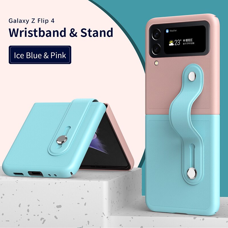 Stretch Wristband PU Case