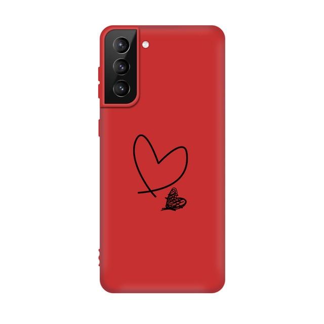 Cute Silicone Soft Matte Protective Case