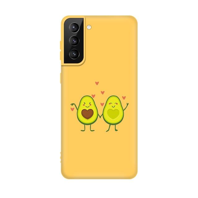 Cute Silicone Soft Matte Protective Case