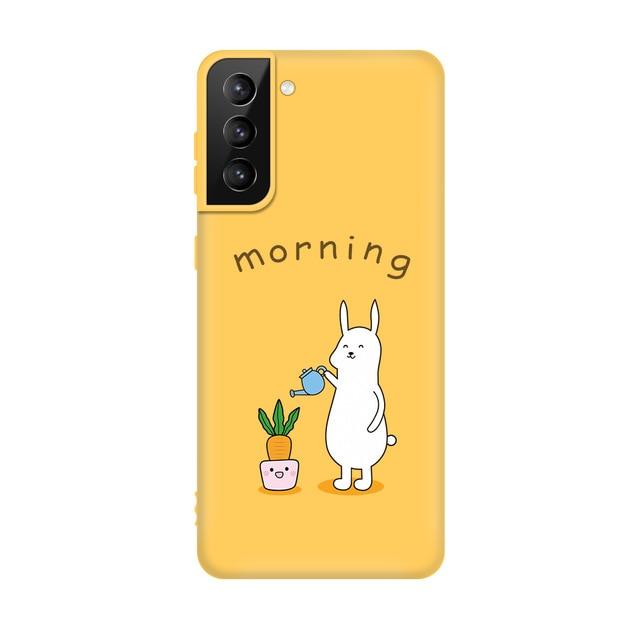 Cute Silicone Soft Matte Protective Case