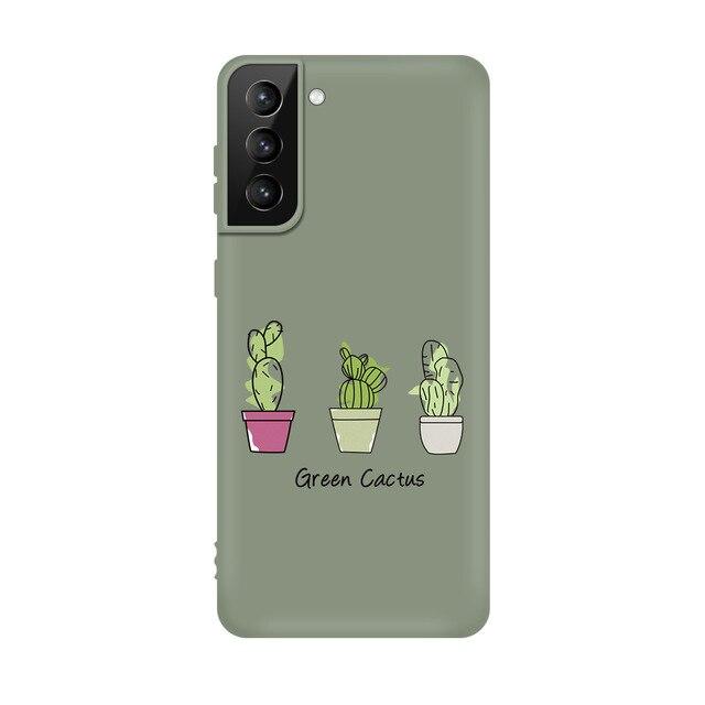 Cute Silicone Soft Matte Protective Case